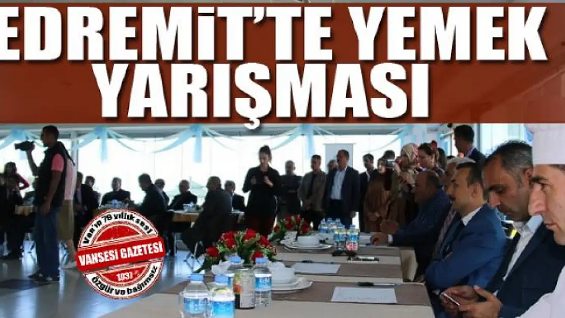 Edremit'te yemek yarışması 