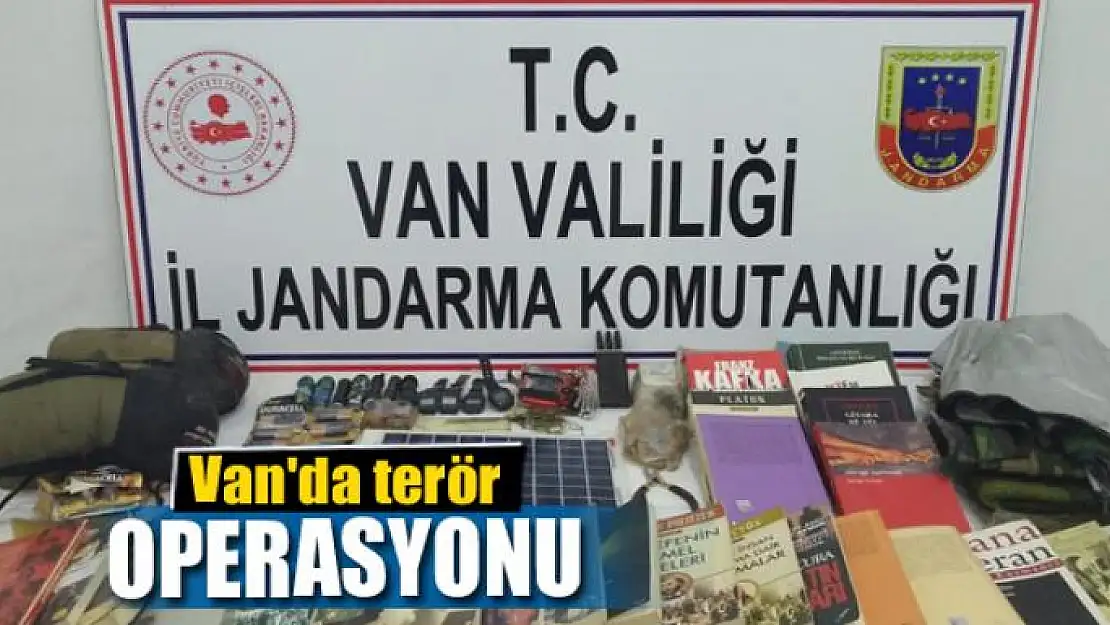 Van'da terör operasyonu