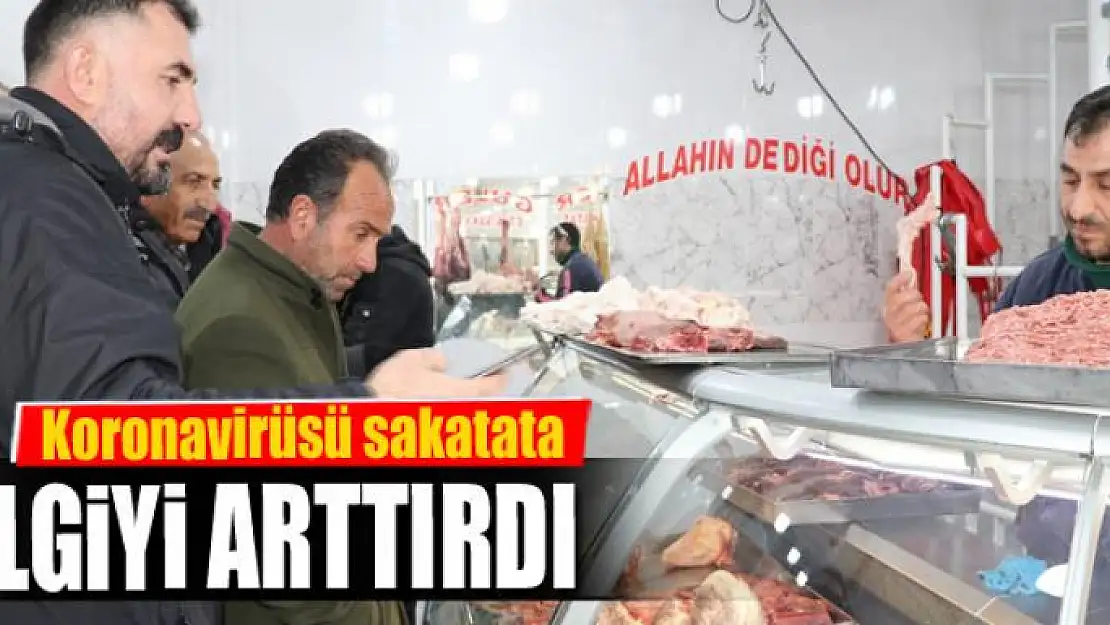 Koronavirüsü sakatata ilgiyi arttırdı