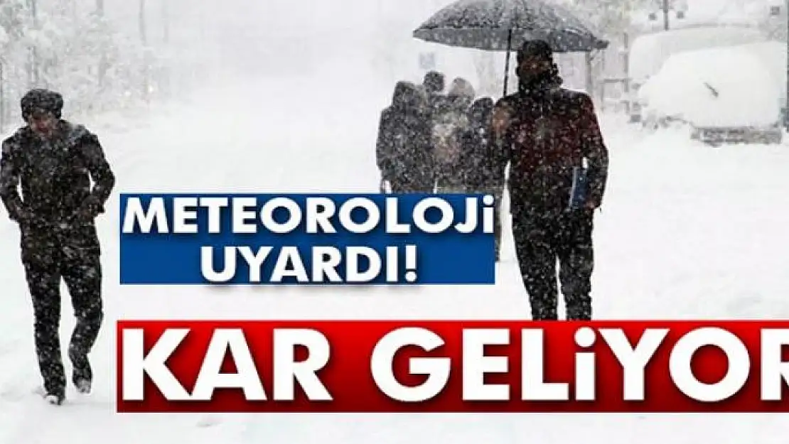 Hafta sonu kar geliyor! 