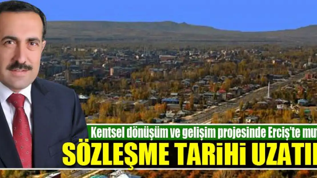 Kentsel dönüşüm ve gelişim projesinde Erciş'te mutlu son 