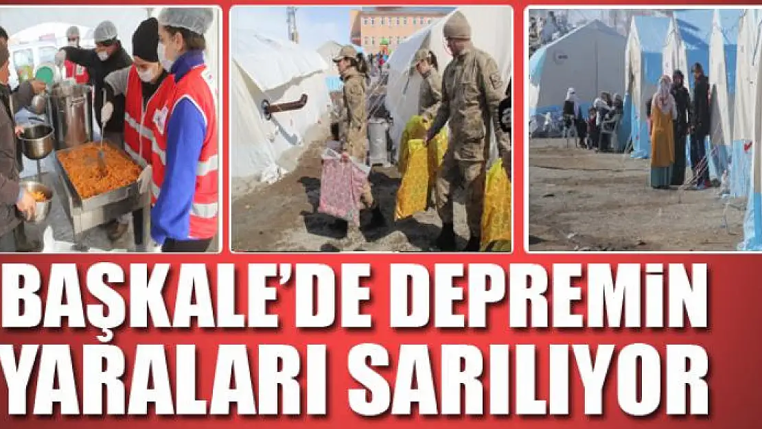 Başkale'de depremin yaraları sarılıyor