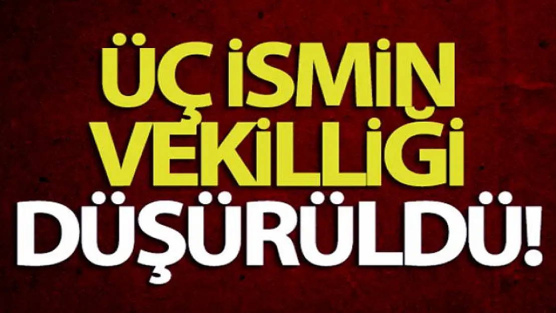 CHP'li Enis Berberoğlu ile HDP'li Leyla Güven ve Musa Farisoğulları'nın milletvekilliği düşürüldü