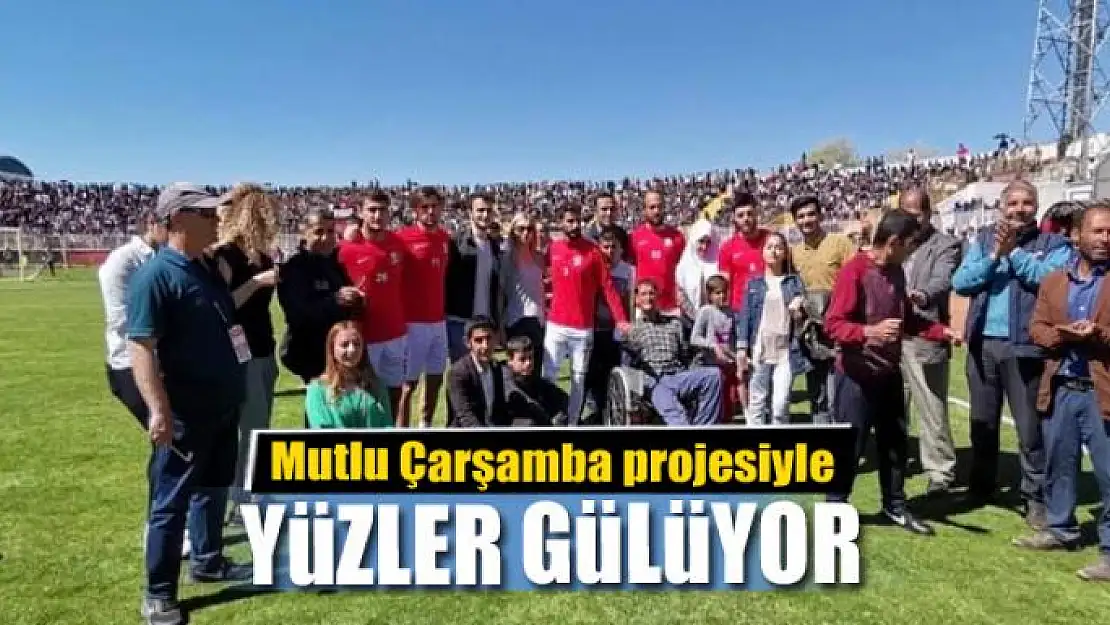 'Mutlu Çarşamba' projesiyle yüzler gülüyor