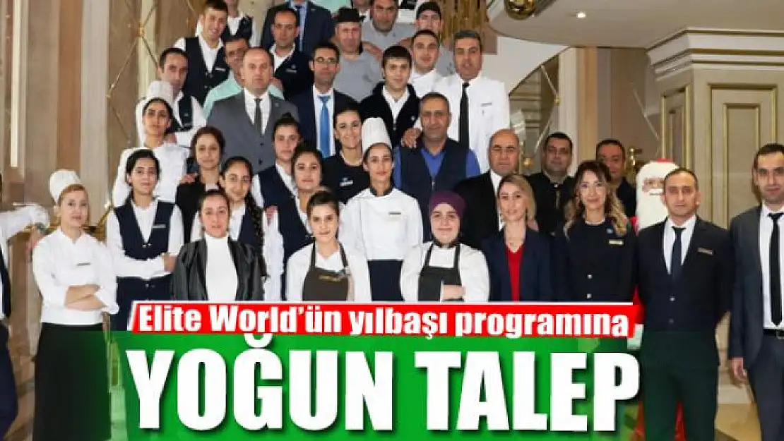 Elite World'ün yılbaşı programına yoğun talep