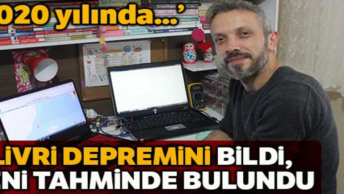 Silivri depremini bildi, yeni uyarılarda bulundu