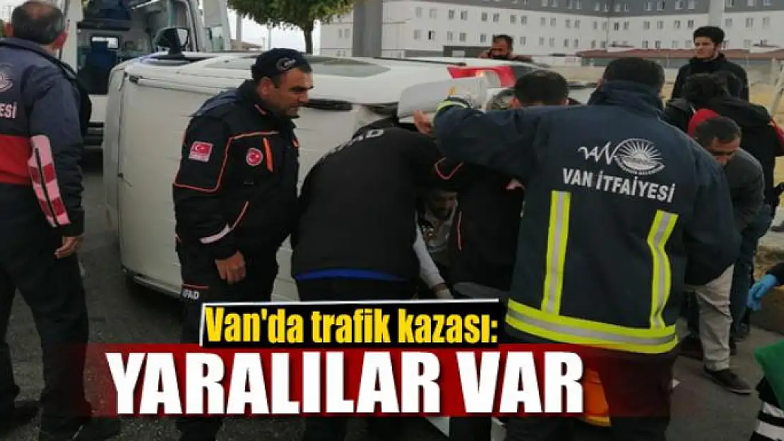 Van'da trafik kazası 3 yaralı