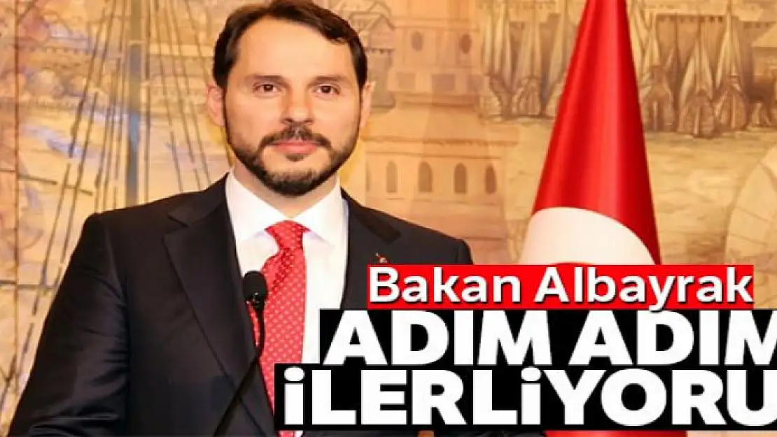 Bakan Albayrak: 'Adım adım ilerliyoruz'