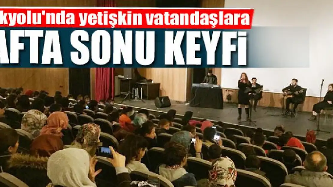 İpekyolu'nda yetişkin vatandaşlara hafta sonu keyfi