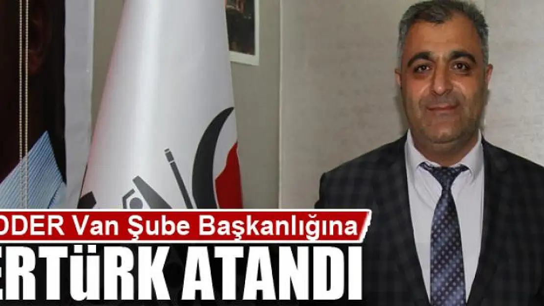 MİDDER Van Şube Başkanlığına Yertürk atandı