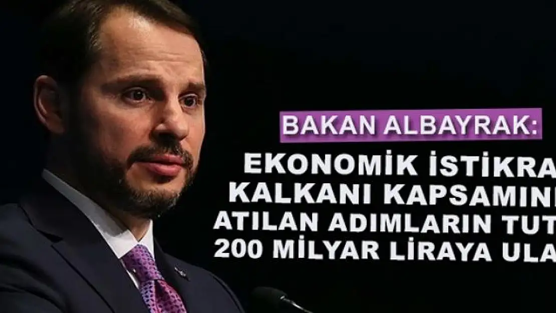 Bakan Albayrak, 'Ekonomik İstikrar Kalkanı'nda gelinen noktayı değerlendirdi