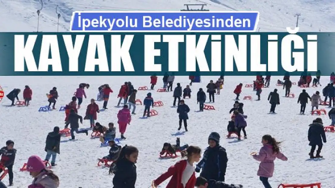 İpekyolu Belediyesinden kayak etkinliği