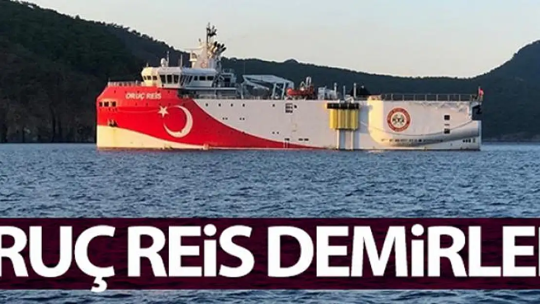 Oruç Reis Antalya açıklarına demirledi