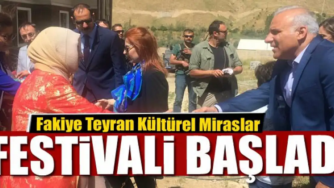 Fakiye Teyran Kültürel Miraslar Festivali 