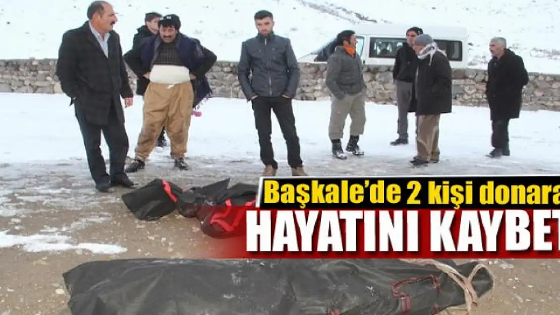 Başkale'de iki kişi hayatını kaybetti