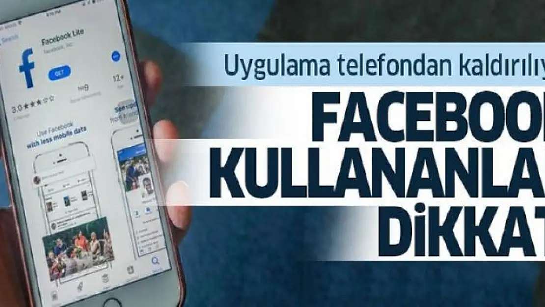 Facebook kullananlar dikkat! Uygulama telefondan kaldırılıyor