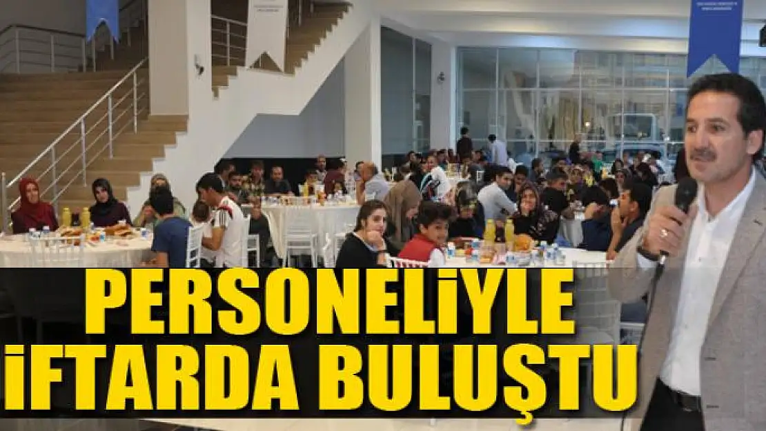 Gençlik Hizmetleri ve Spor İl Müdürlüğü personeli iftarda bir araya geldi