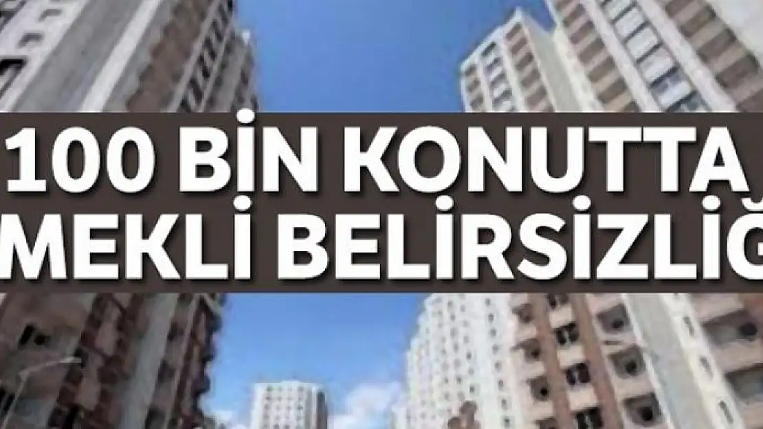 Yüz bin konutta emekli belirsizliği