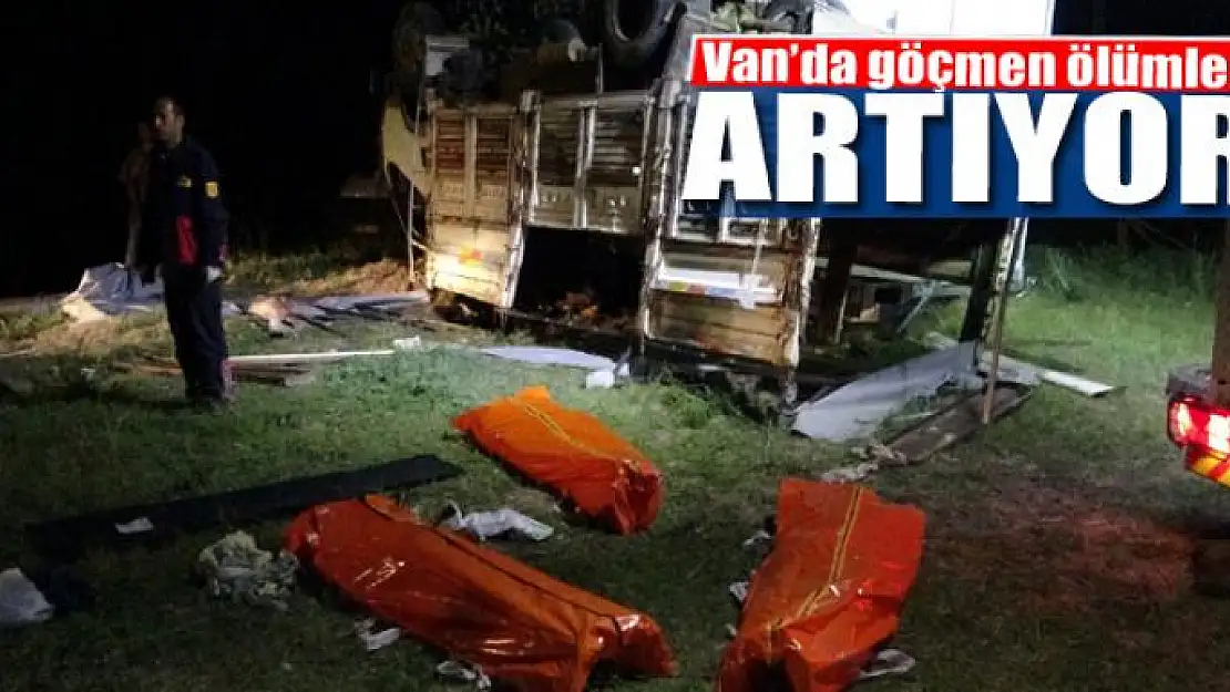 Van'da göçmen ölümleri artıyor