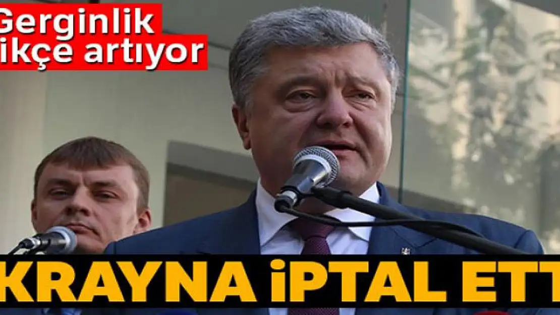 Ukrayna, Rusya ile dostluk anlaşmasını iptal etti