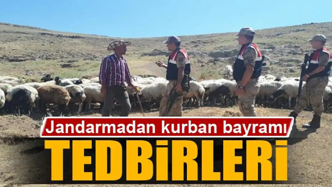 Jandarmadan kurban bayramı tedbirleri