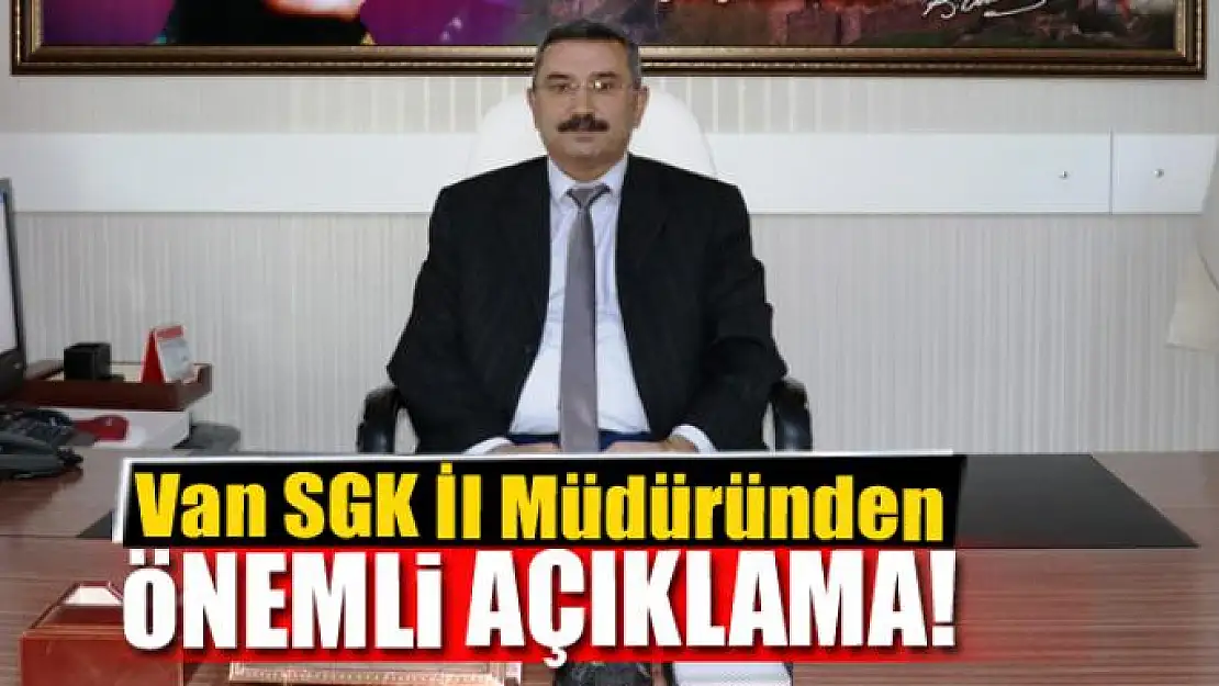 SGK'dan GSS açıklaması