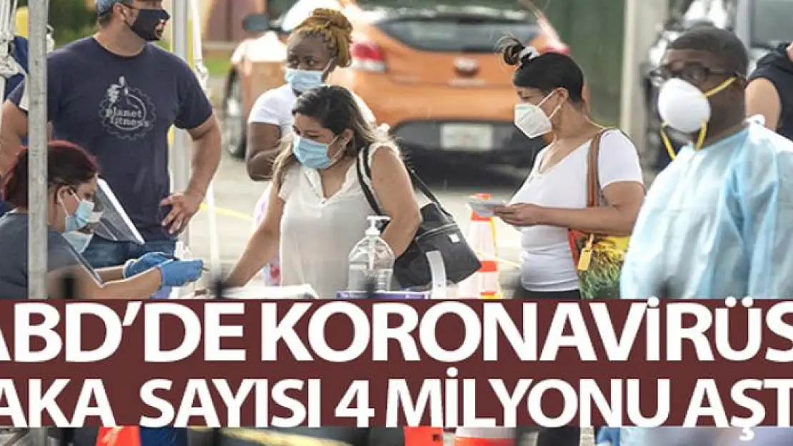 ABD'de korona virüs vaka sayısı 4 milyonu aştı