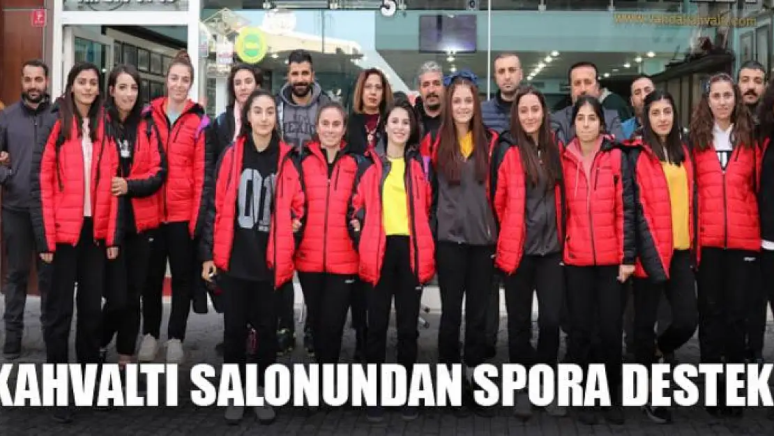 Kahvaltı salonundan spora destek