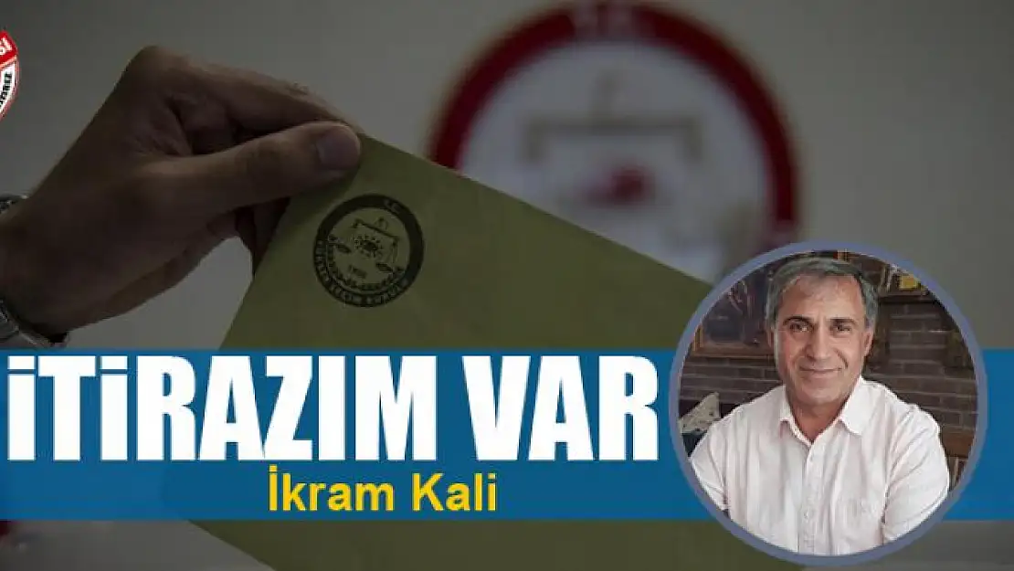 İtirazım var