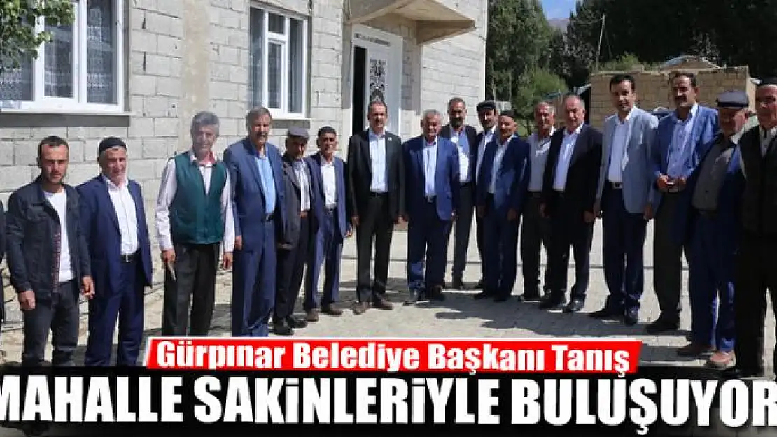 Başkan Tanış'tan mahalle ziyaretleri