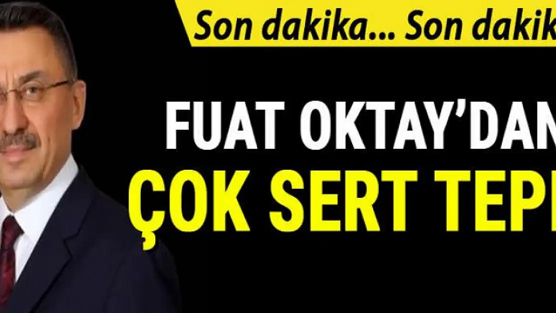 Oktay'dan ABD'ye tepki