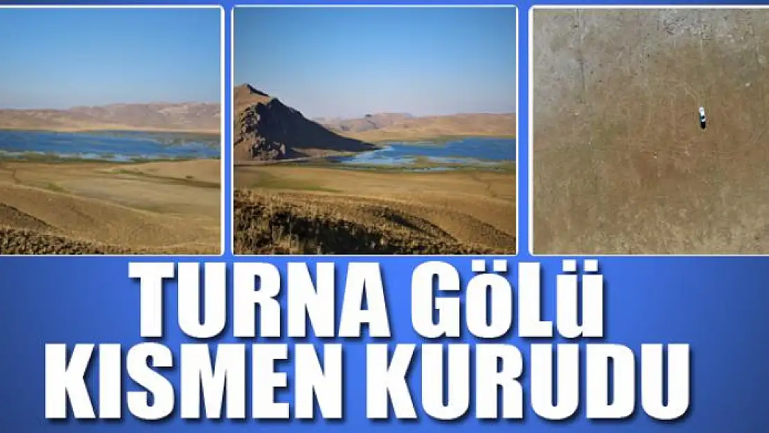 TURNA GÖLÜ KISMEN KURUDU