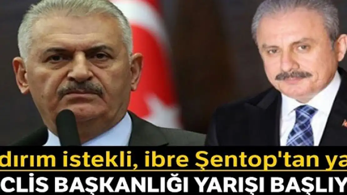 Yıldırım istekli, ibre Şentop'tan yana