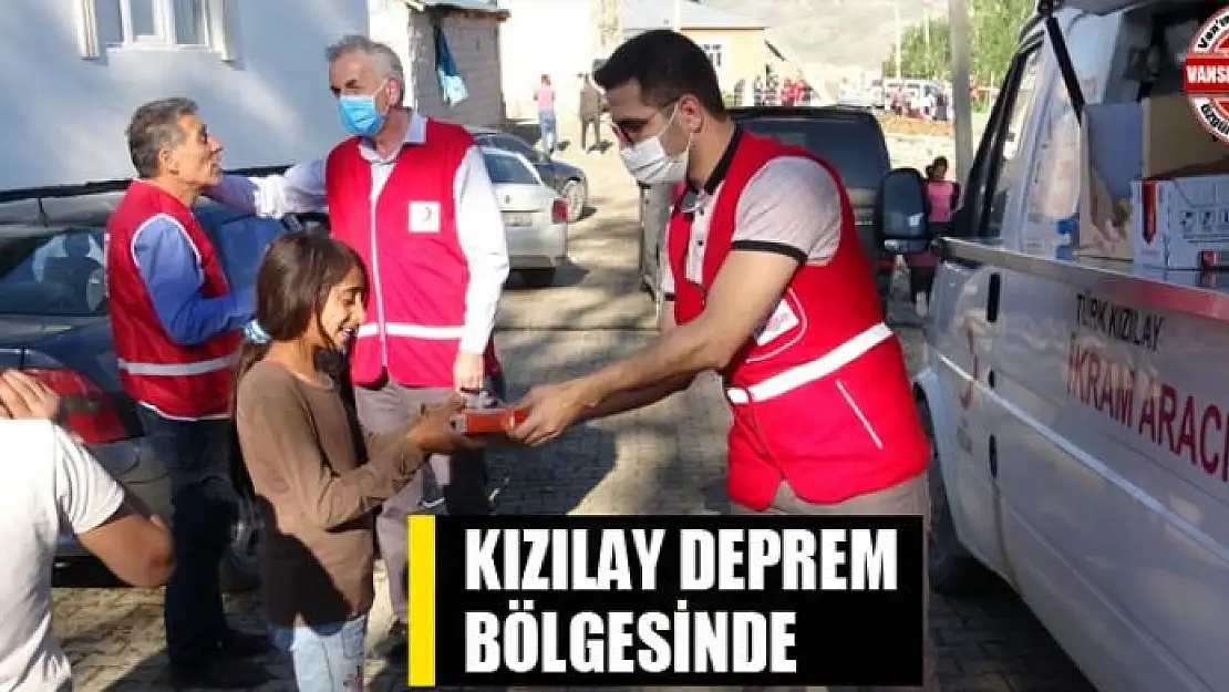 Kızılay deprem bölgesinde