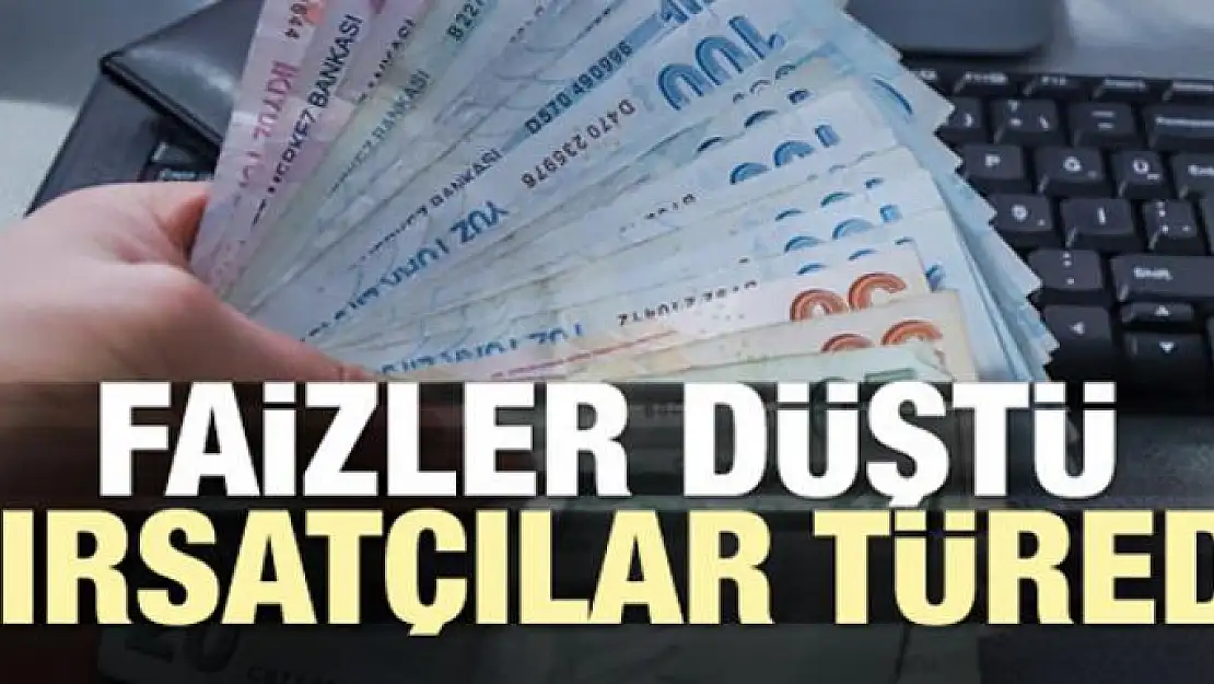 Faizler düştü fırsatçılar türedi