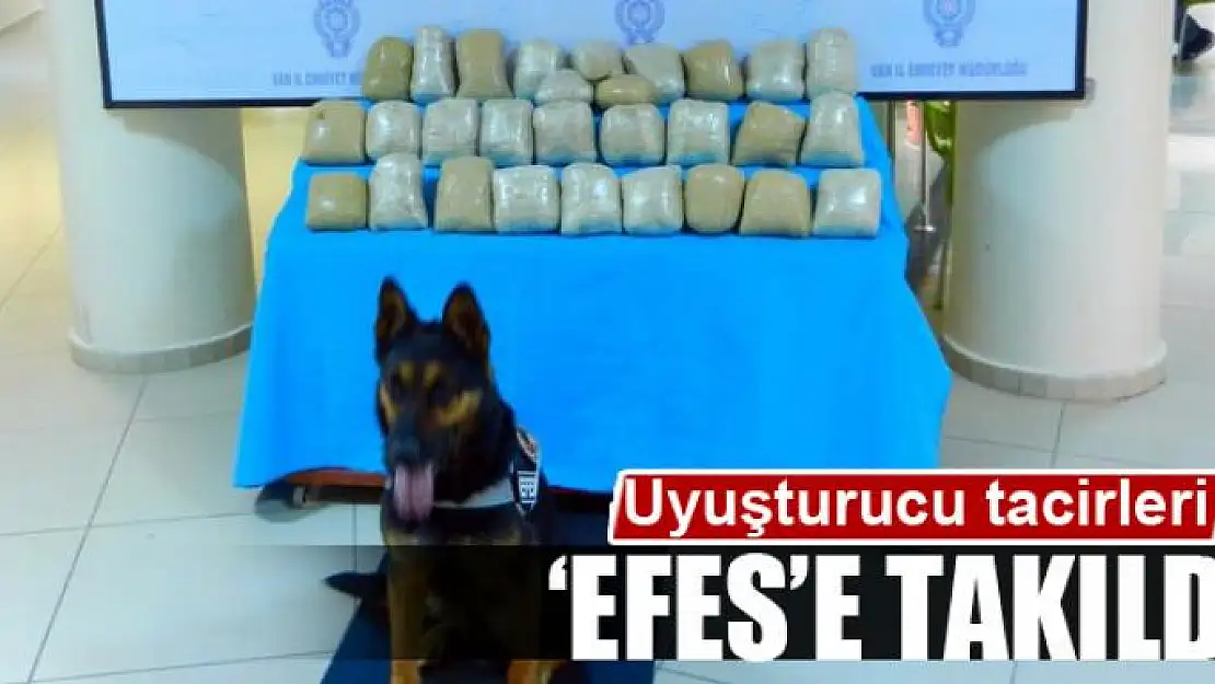 Uyuşturucu tacirleri 'Efes'e takıldı