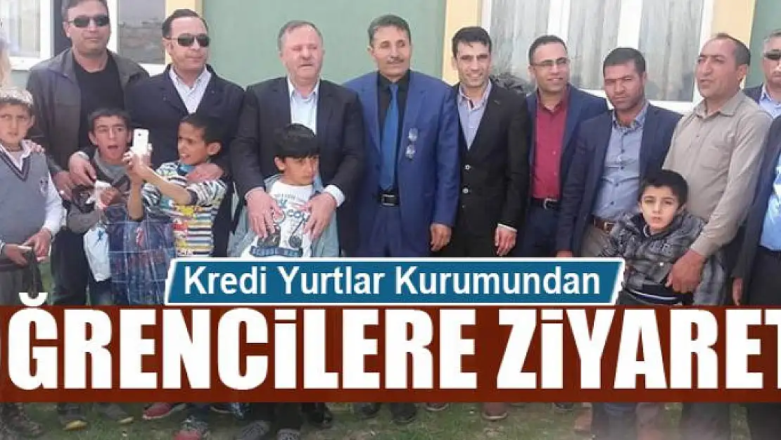 Kredi Yurtlar Kurumundan engelliler öğrencilere ziyaret