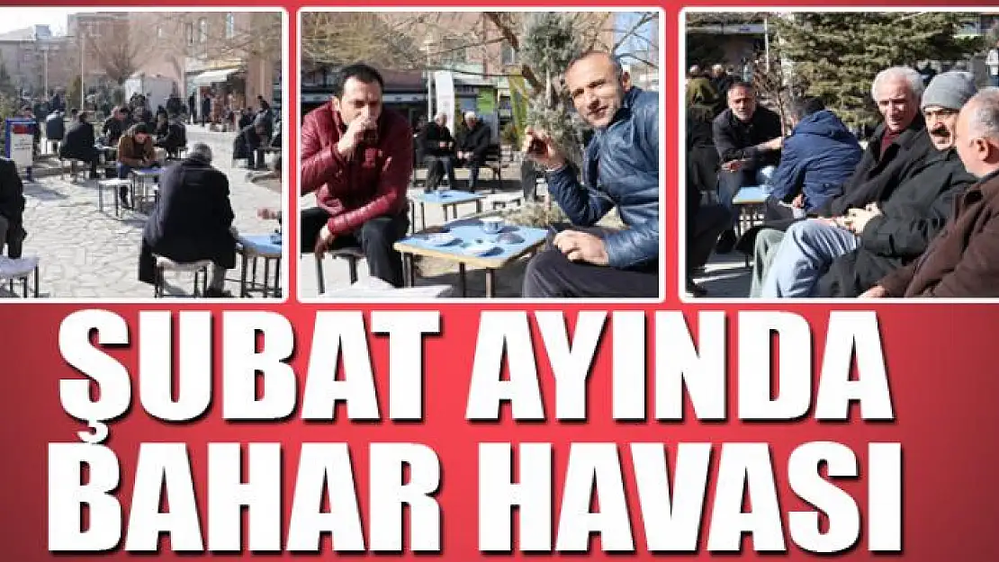 Şubat ayında bahar havası