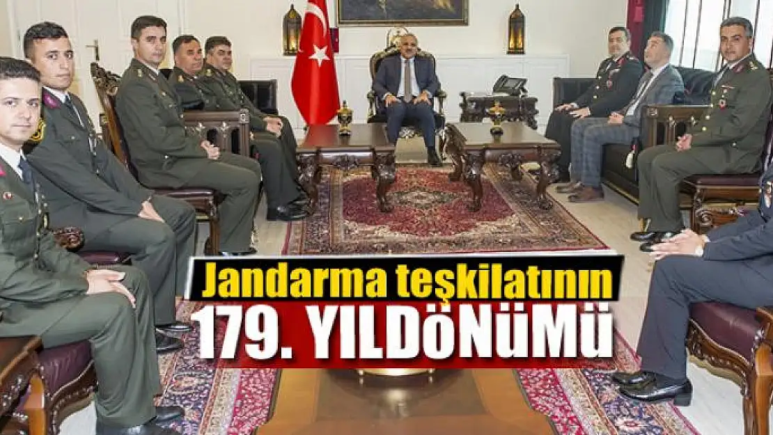 Jandarma teşkilatının 179. yıldönümü