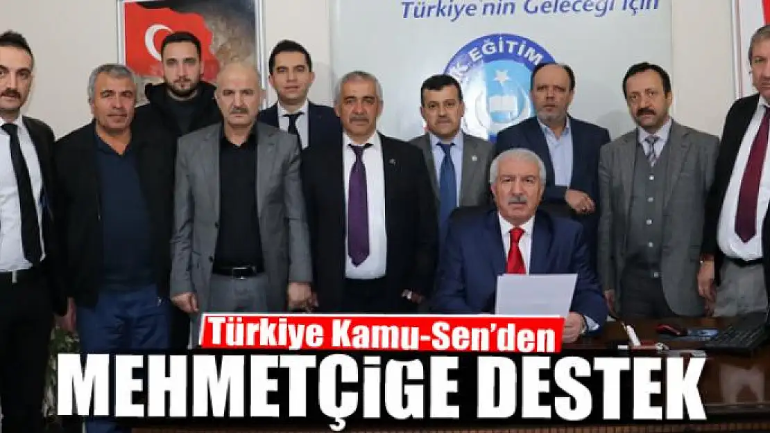 Türkiye Kamu-Sen'den Mehmetçiğe destek