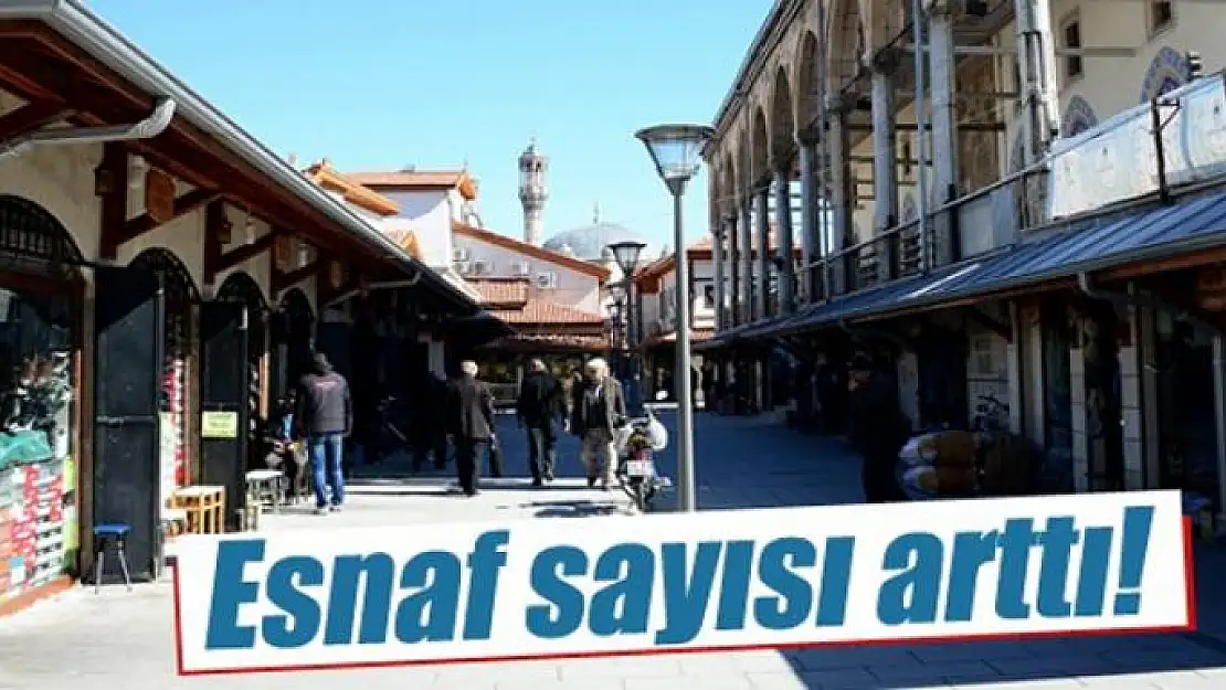 İlk 9 ayda esnaf sayısı 25 bin 978 kişi arttı