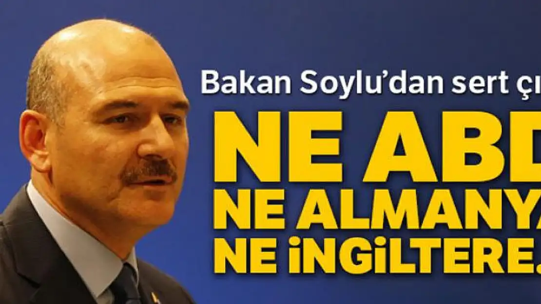 Soylu: 'Bu coğrafyada kimse bize rağmen oyun kuramaz'