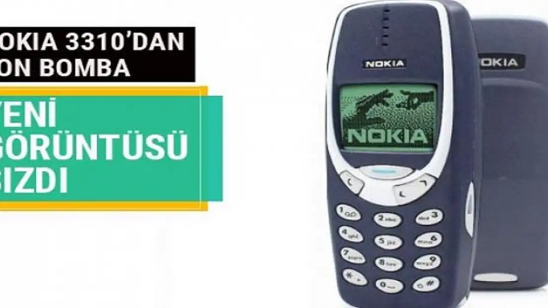 Nokia 3310'nun yeni görüntüsü sızdı fiyatına bakın