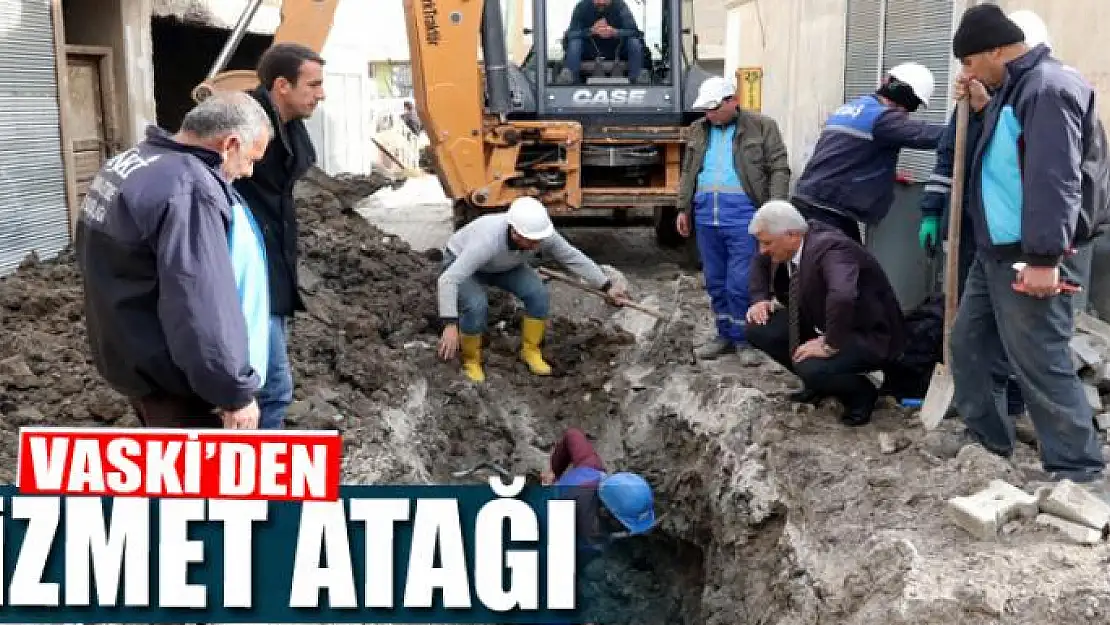 VASKİ'den hizmet atağı 