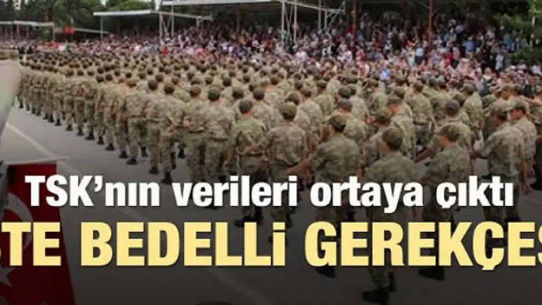 İşte TSK'nın bedelli gerekçesi