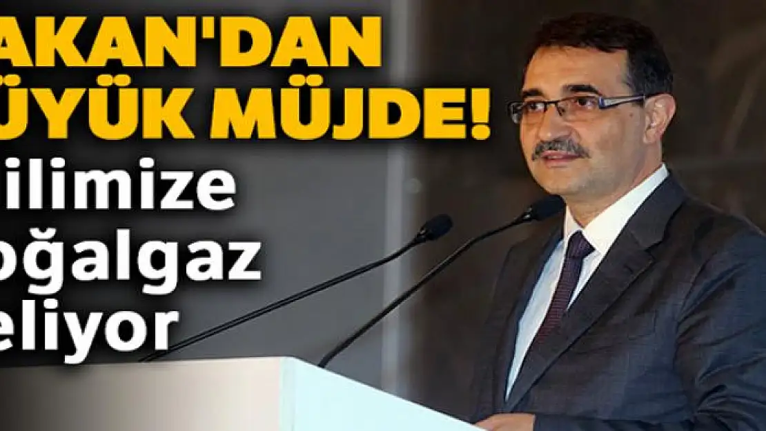 Bakan Dönmez'den Hakkari'ye doğalgaz müjdesi