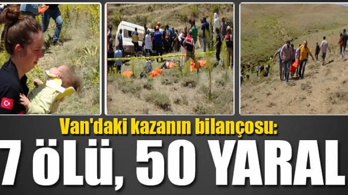 Van'daki kazanın bilançosu: 17 ölü, 50 yaralı