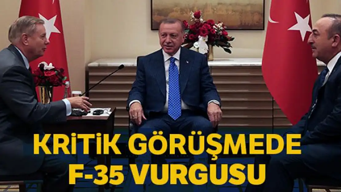 Cumhurbaşkanı Erdoğan, ABD'li senatör Lindsey Graham'ı kabul etti