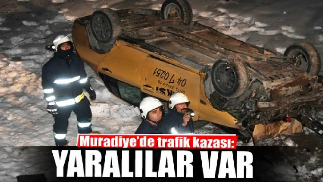 Muradiye'de trafik kazası: 2 yaralı