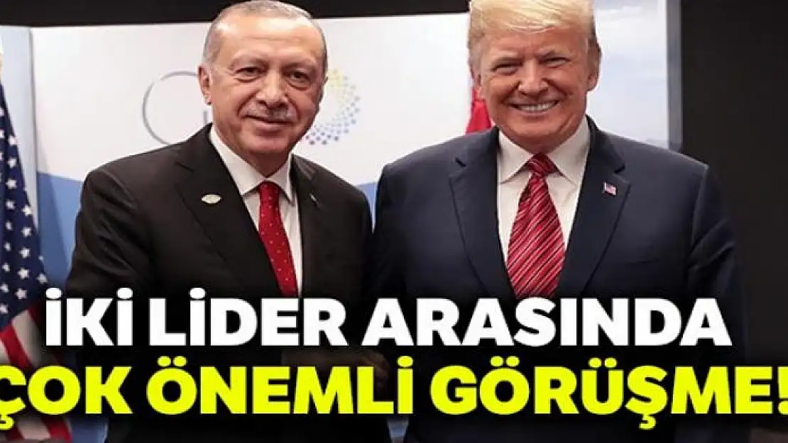 Cumhurbaşkanı Erdoğan, ABD Başkanı Trump ile görüştü